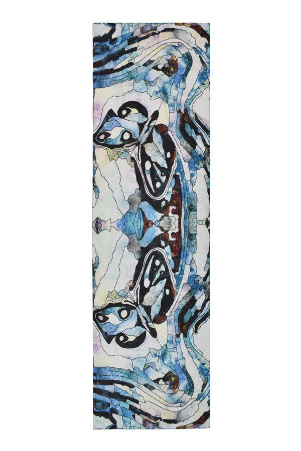 Carreto Butterfly Slik Scarf