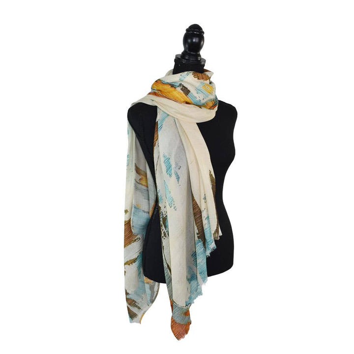 Iverson Abstract Modal Blend Scarf