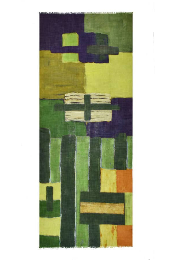 Neela Modern Abstract Scarf