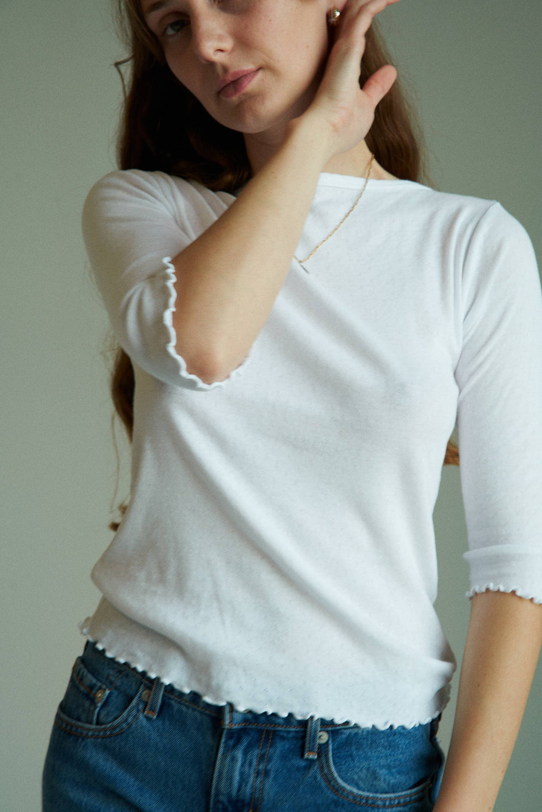 Ballet Pointelle Tee