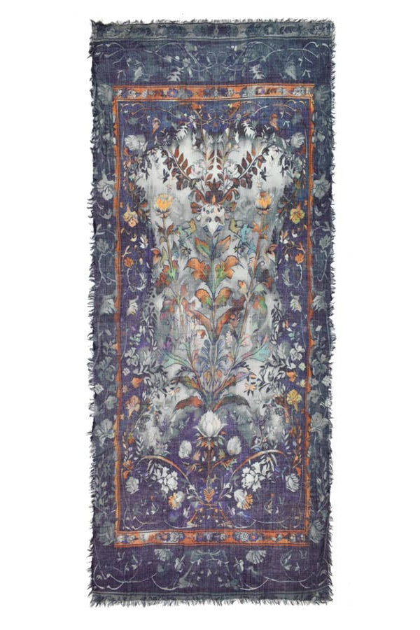 Matilda Vintage-Inspired Floral Scarf