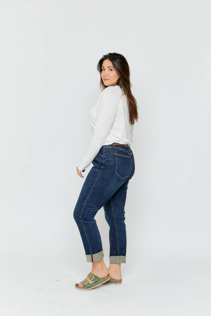 Crosby Mid Rise Relaxed Taper Jean, Ralph