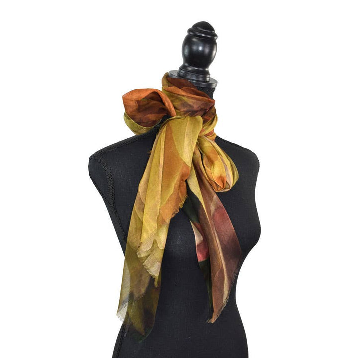 Benecio Autumnal Floral Scarf