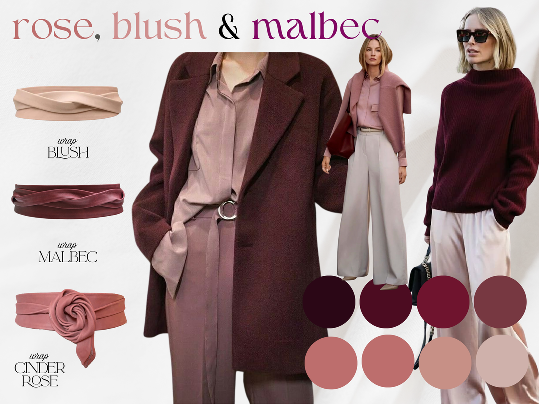 Wrap Belt – Malbec | Adjustable One-Size | Core Style