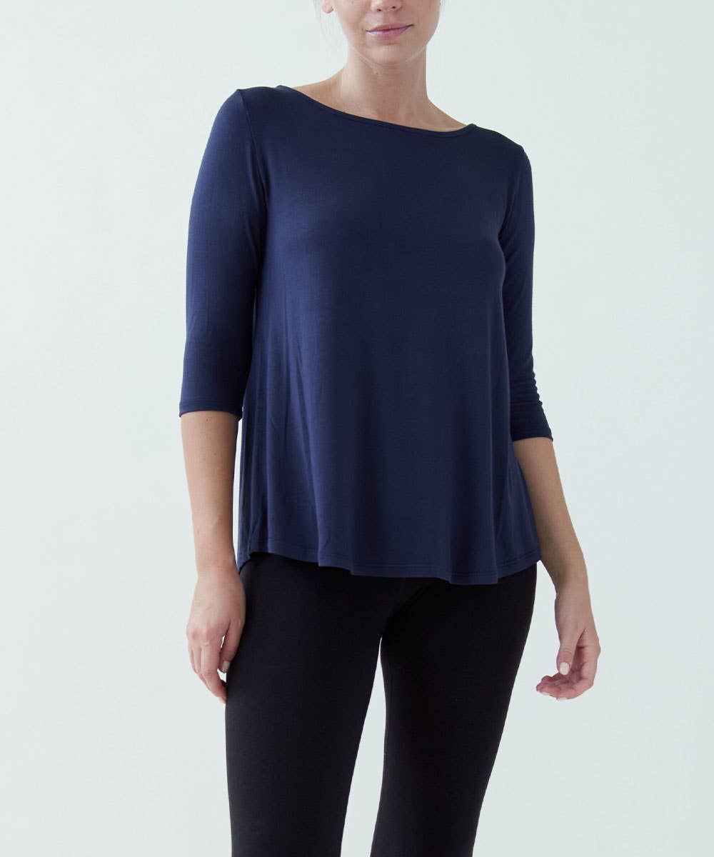 Bamboo Elbow Sleeve Top