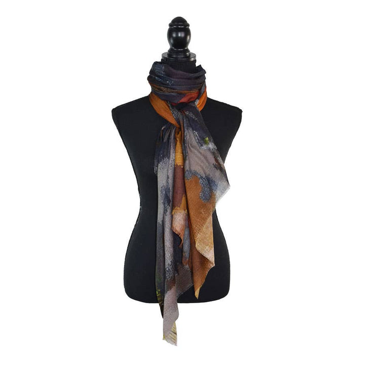 Keller Abstract Painterly Scarf