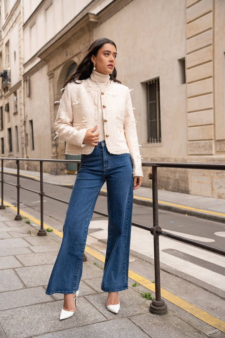 Lola Tweed Jacket with pockets