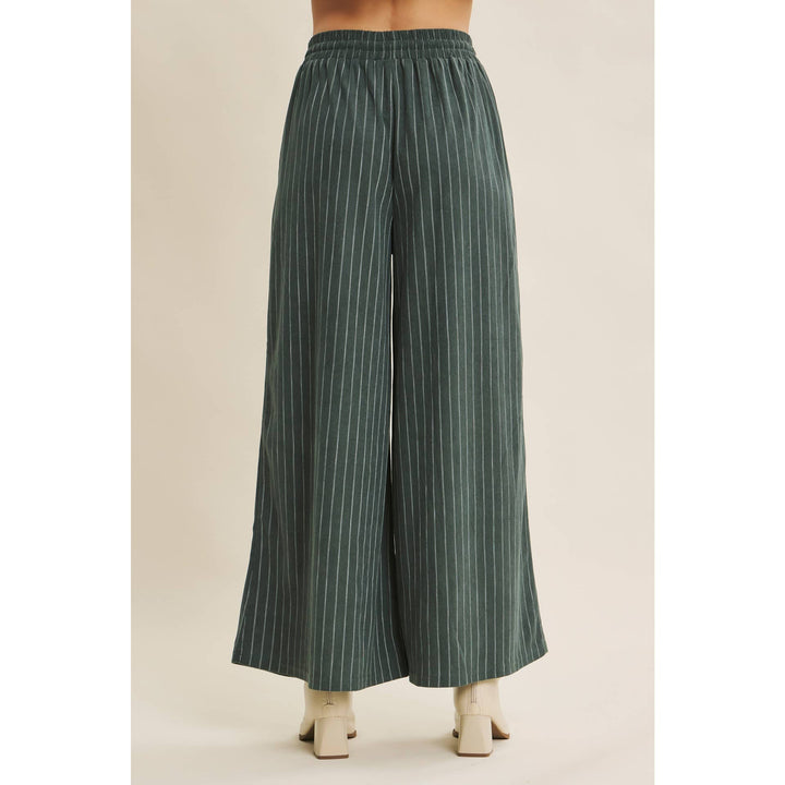 Endlessly Wearable Striped Corduroy Comfy Wide-Leg Pants