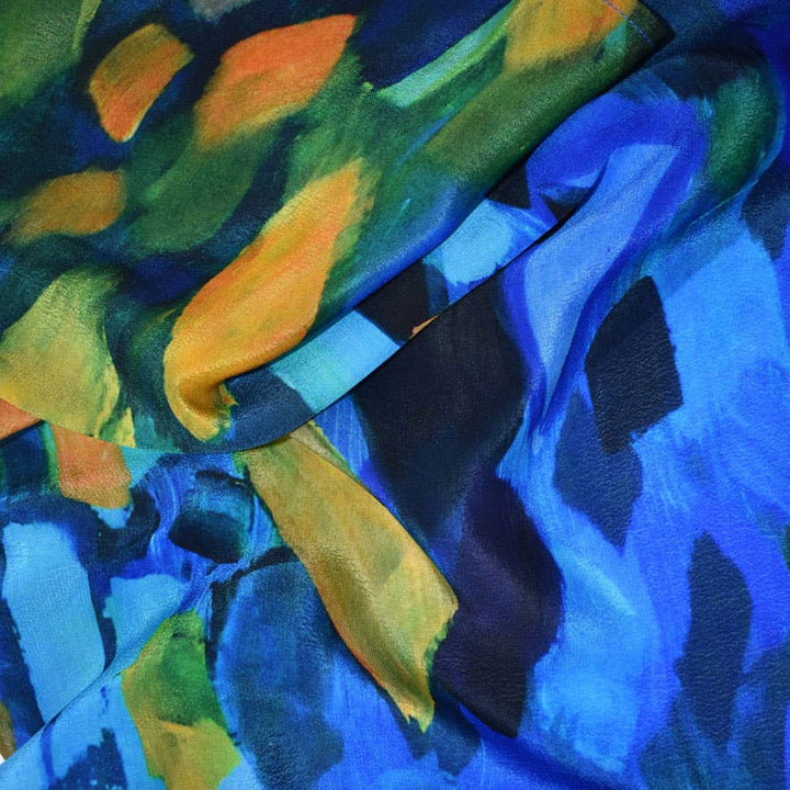 Oregon Painterly Brushstroke Kimono