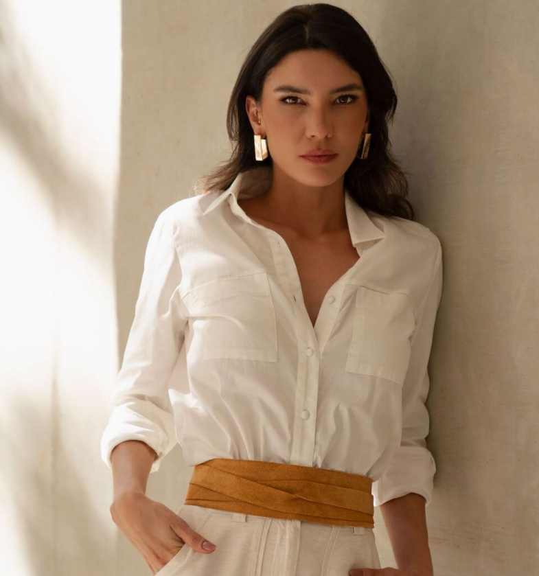 Wrap Belt - Rusty Cognac Suede