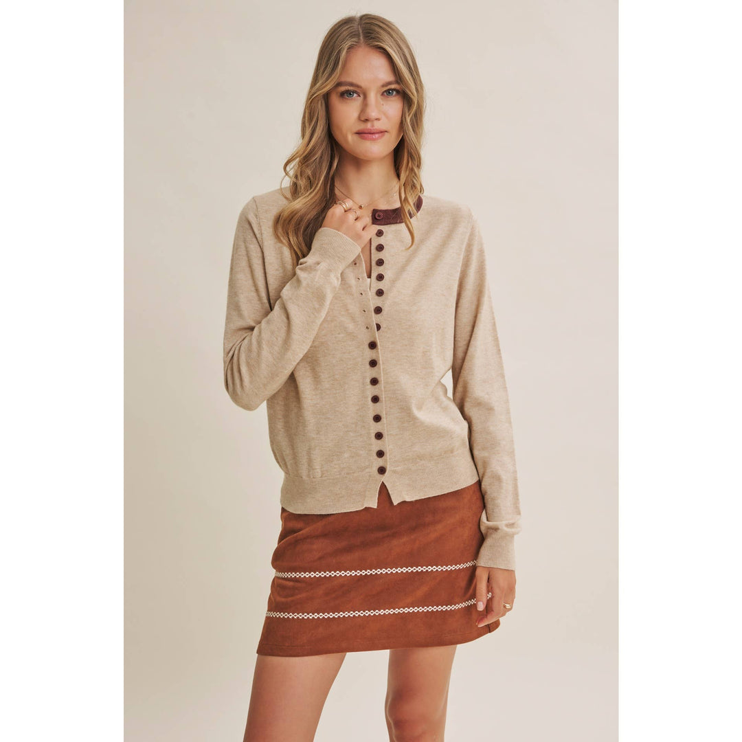 Everyday Layering Lightweight Viscose Cardigan