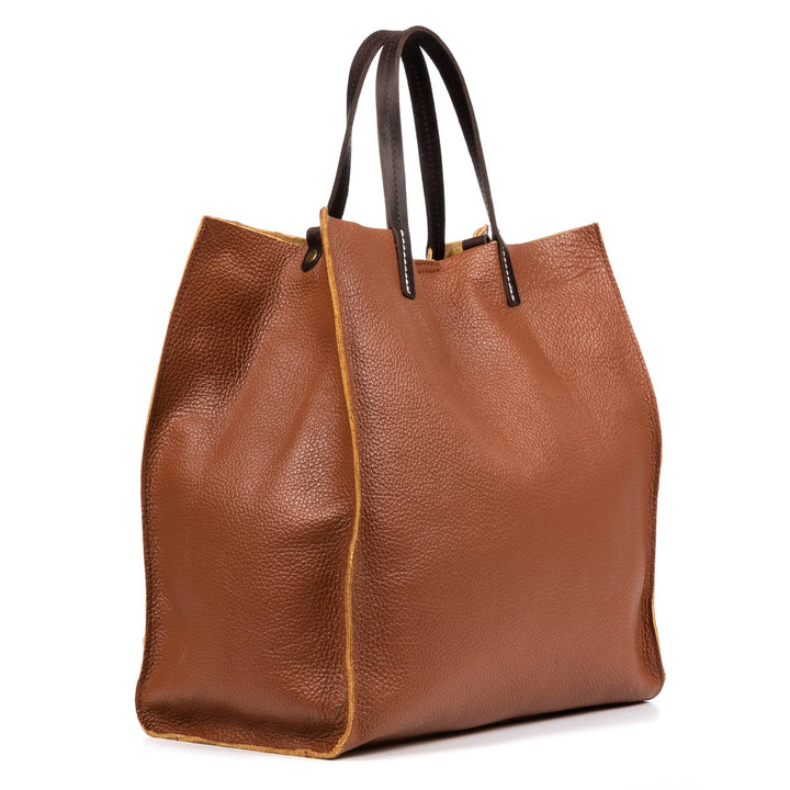 Bianca Dollaro Women's Genuine Leather Shopper Bag