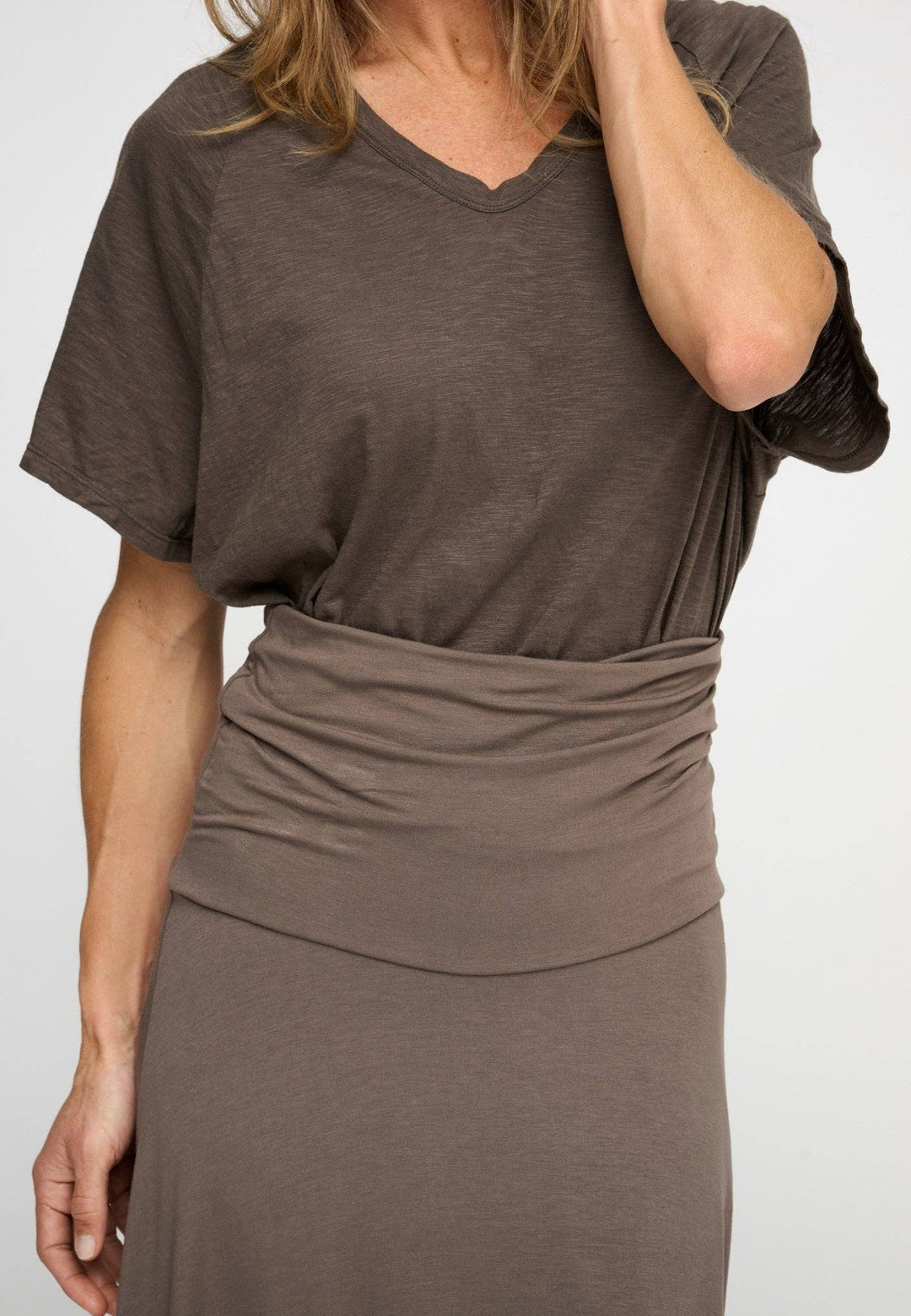 Gracious Dark Taupe Skirt