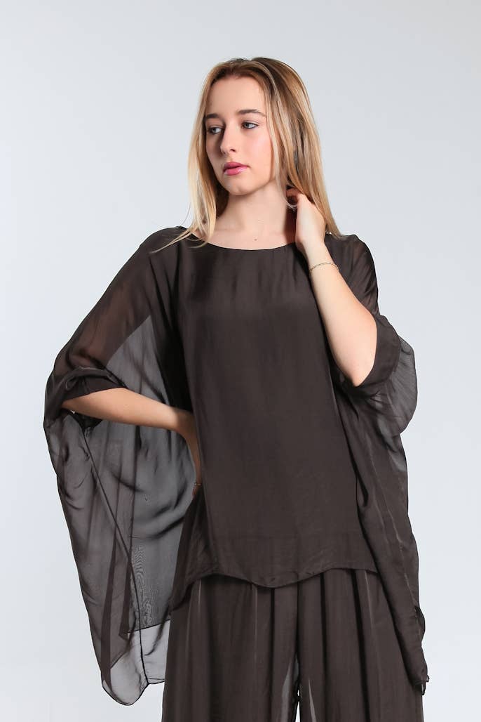 Sofia Silk Kaftan