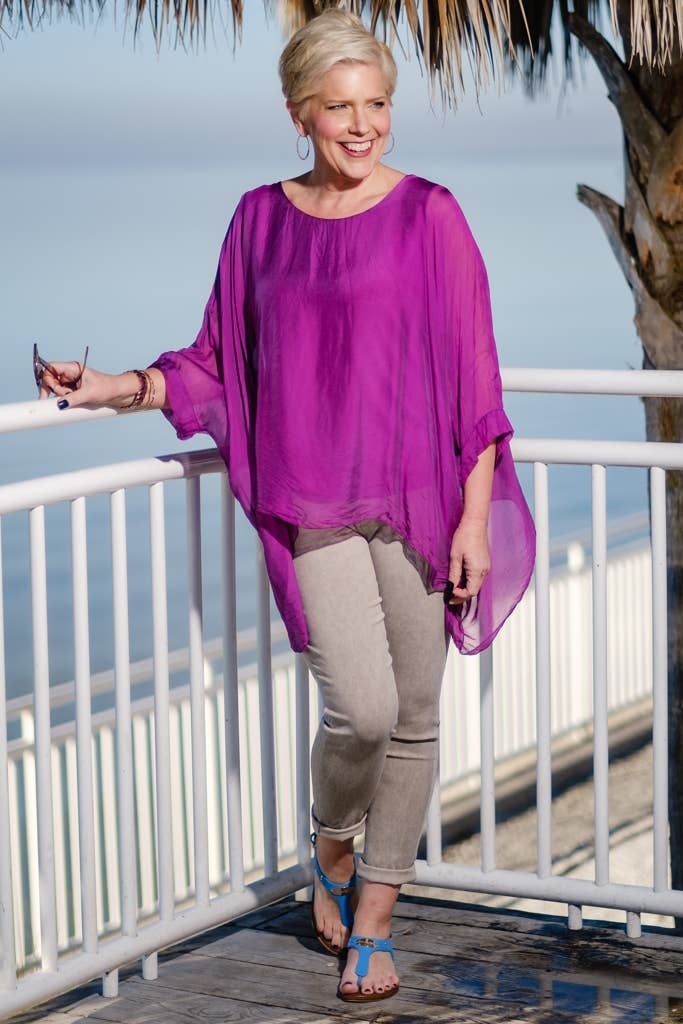 Sofia Silk Kaftan