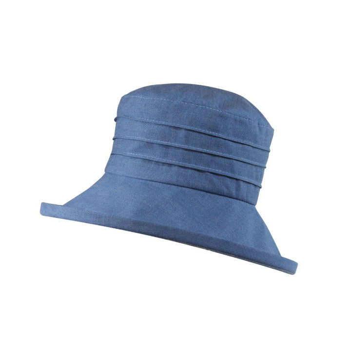 Small Brim, Packable Linen Sun Hat