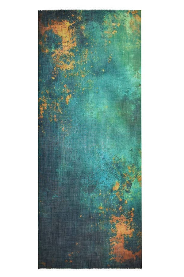 Crispin Jewel-Tones Fine Wool Scarf