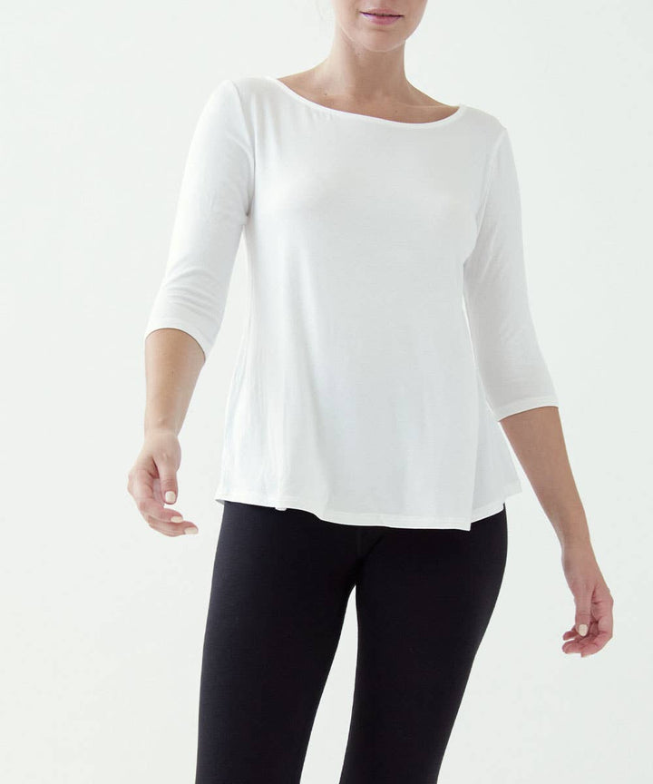 Bamboo Elbow Sleeve Top