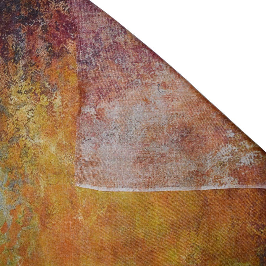 Agatha Painterly Abstract Scarf