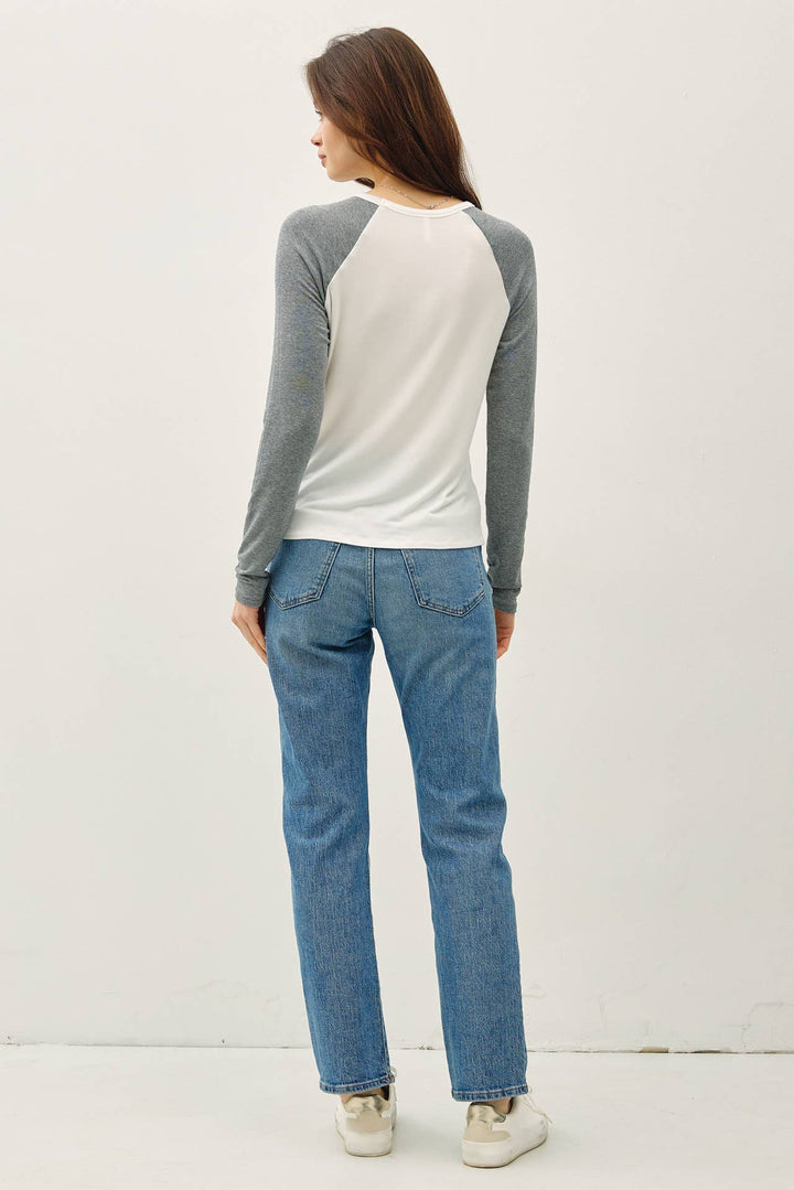 Modal Raglan Sleeve Tee