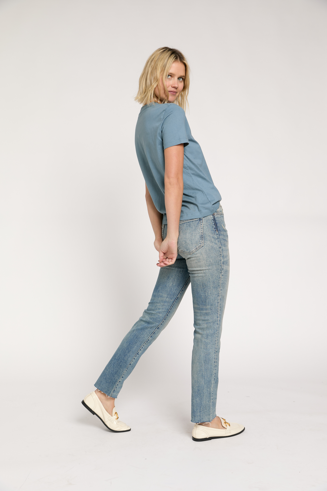 Crosby Mid Rise Relaxed Taper Jean, 4 Year Vintage