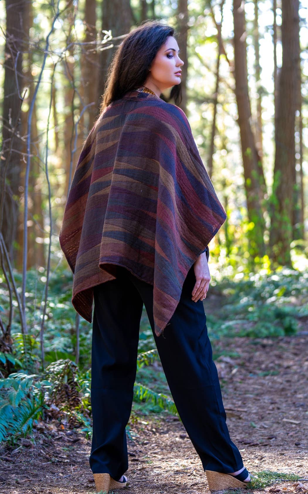 Poncho Cape~Tuscany