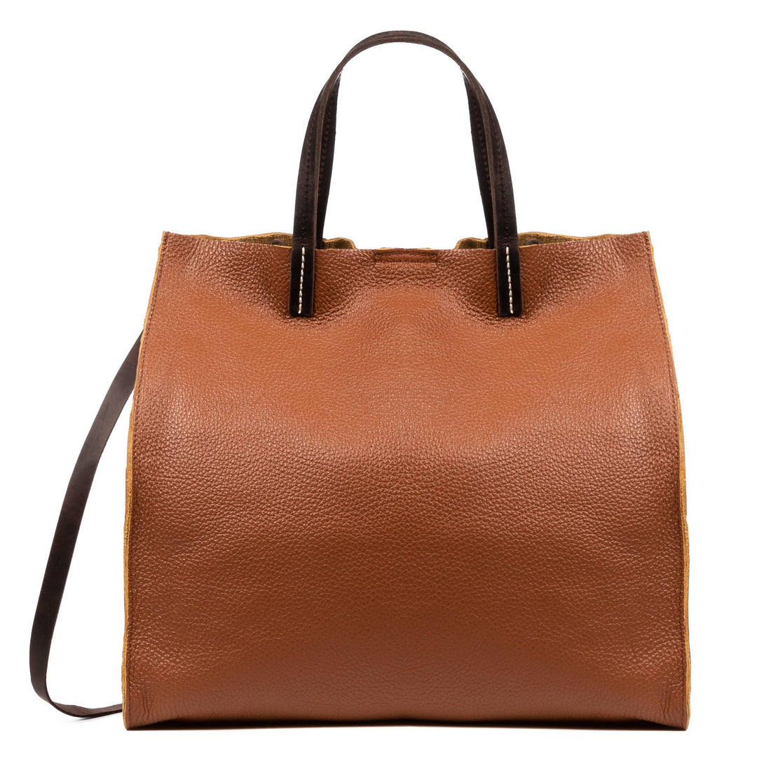 Bianca Dollaro Women's Genuine Leather Shopper Bag