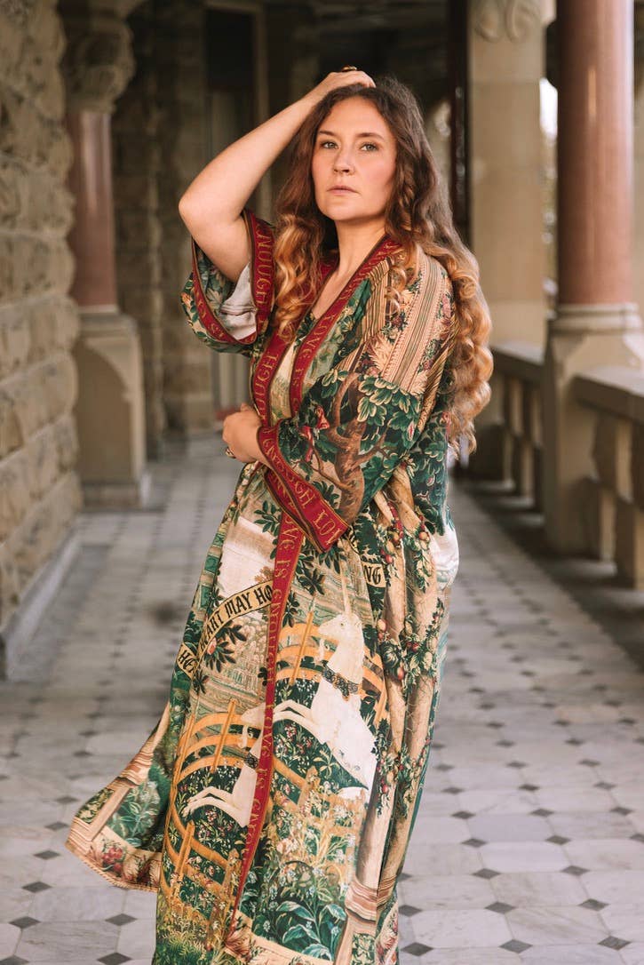 Wildheart Opera Duster Kimono Robe ft. Unicorn & Castle