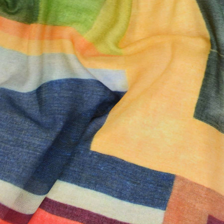 Porter Abstract Geo Scarf