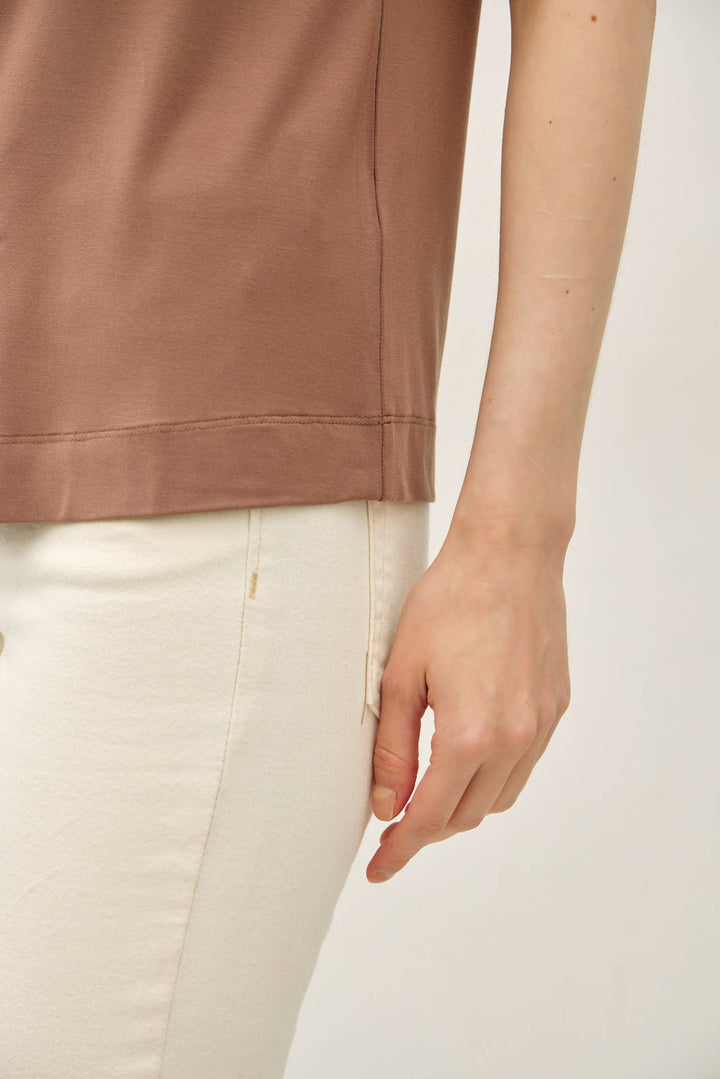 Bamboo/Modal Basic Round Neck T-Shirt