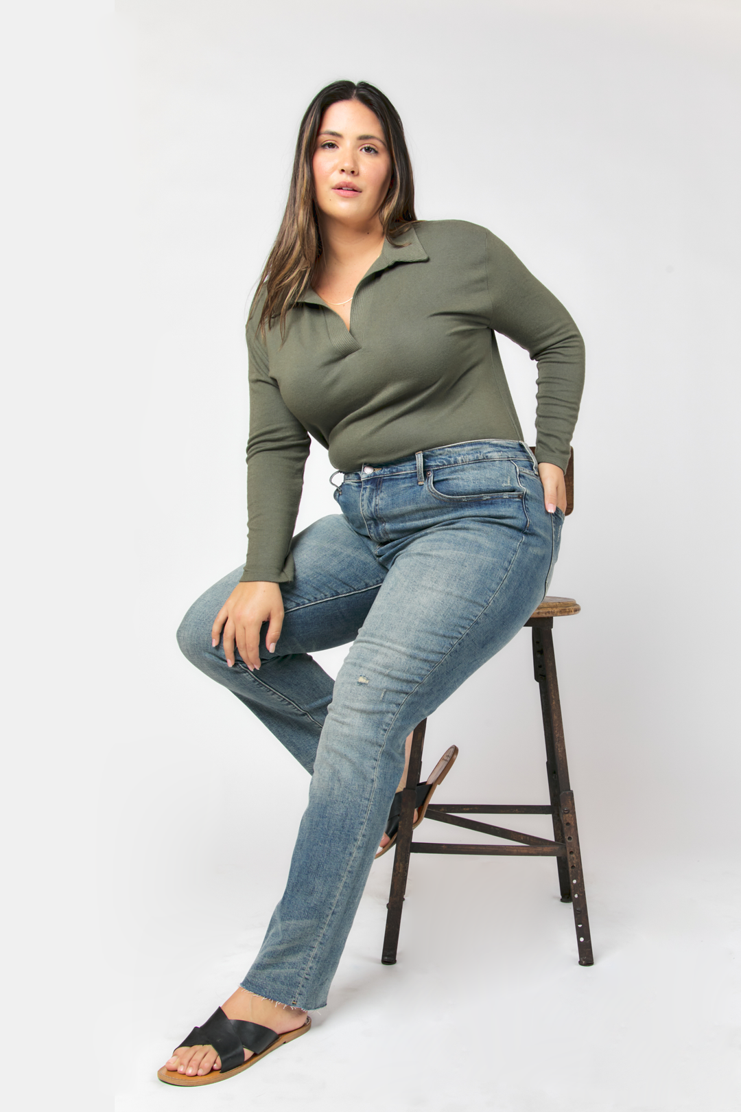 Crosby Mid Rise Relaxed Taper Jean, 4 Year Vintage