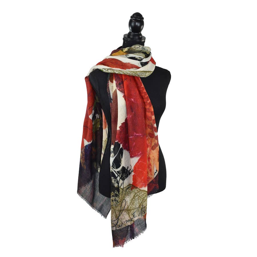 Maple Diamond Weave Scarf