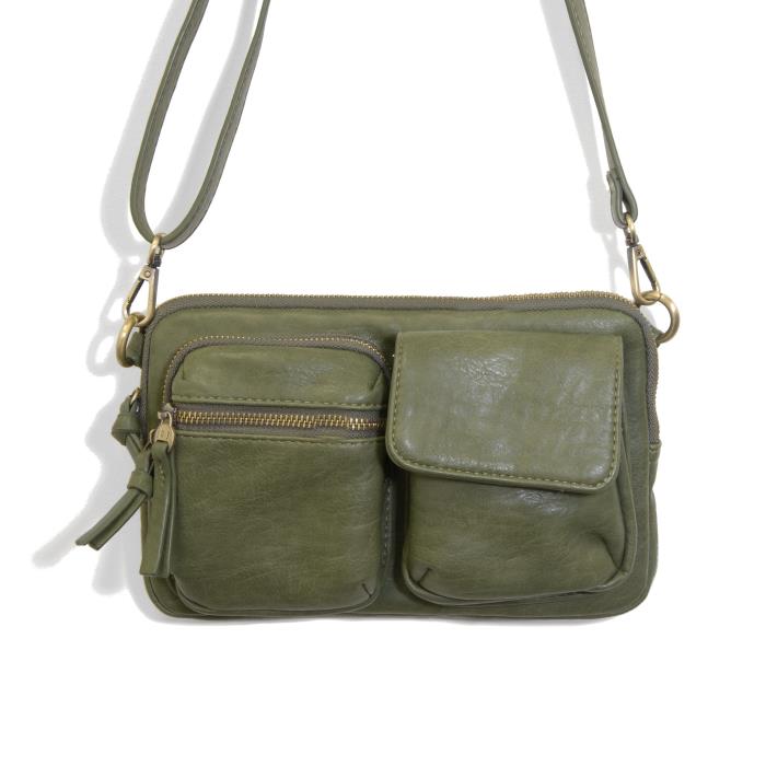 Kendra Cargo Pocket Sling/Crossbody Bag