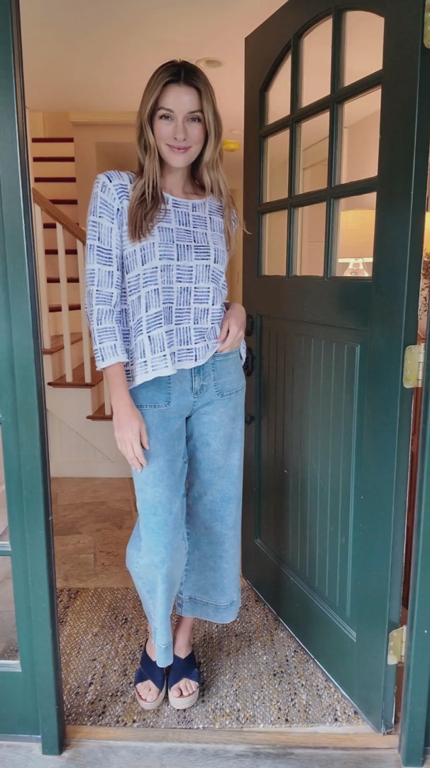 Softly Stamped Pullover