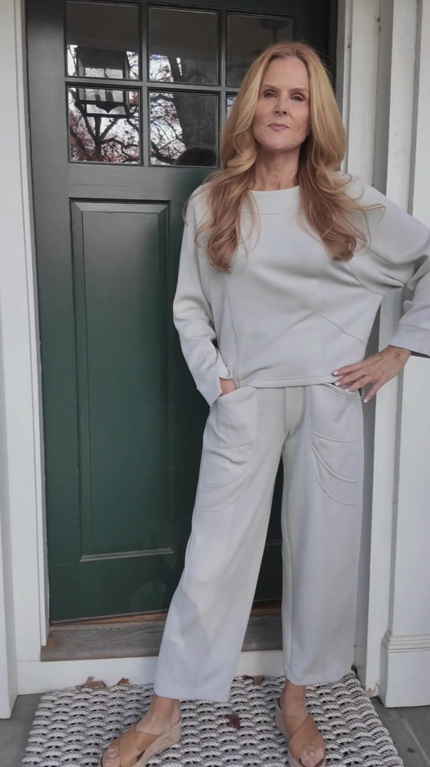 Lux Knit Stitch Pullover