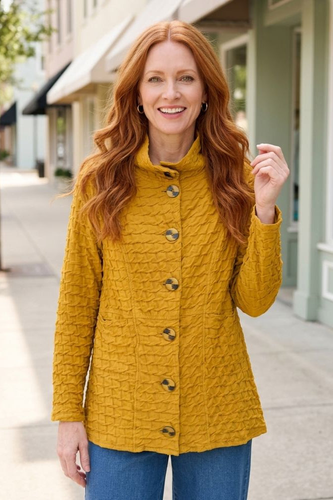 Textured Tides London Jacket