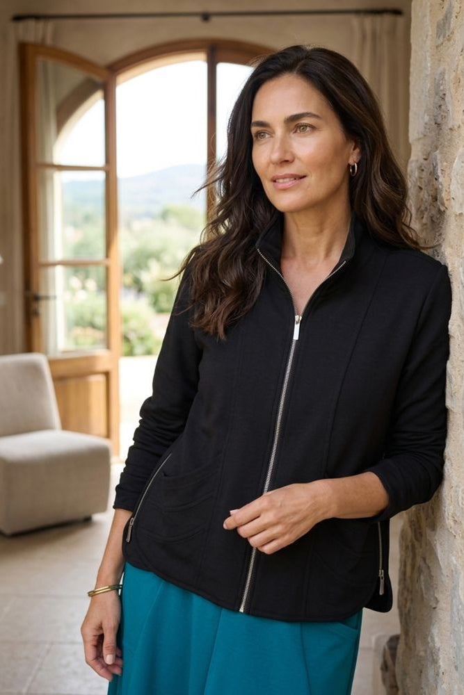 Featherlux Knit Solid Stitch Jacket
