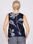 Olivia Flax Floral Bouquet Tank
