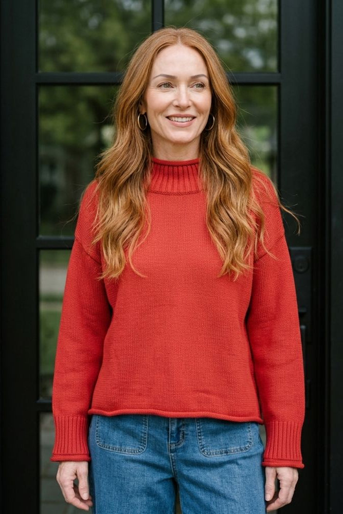 Fireside Shaker Cozy Cabin Sweater