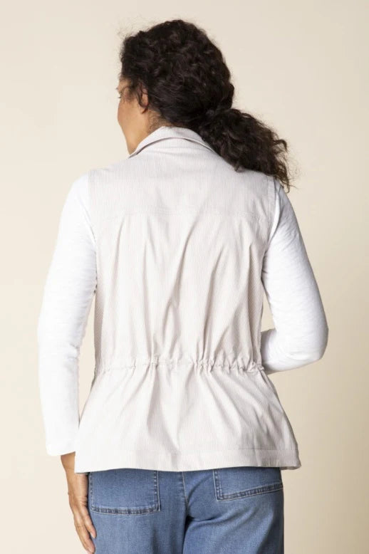 Cool Tech Stripe Layering Vest