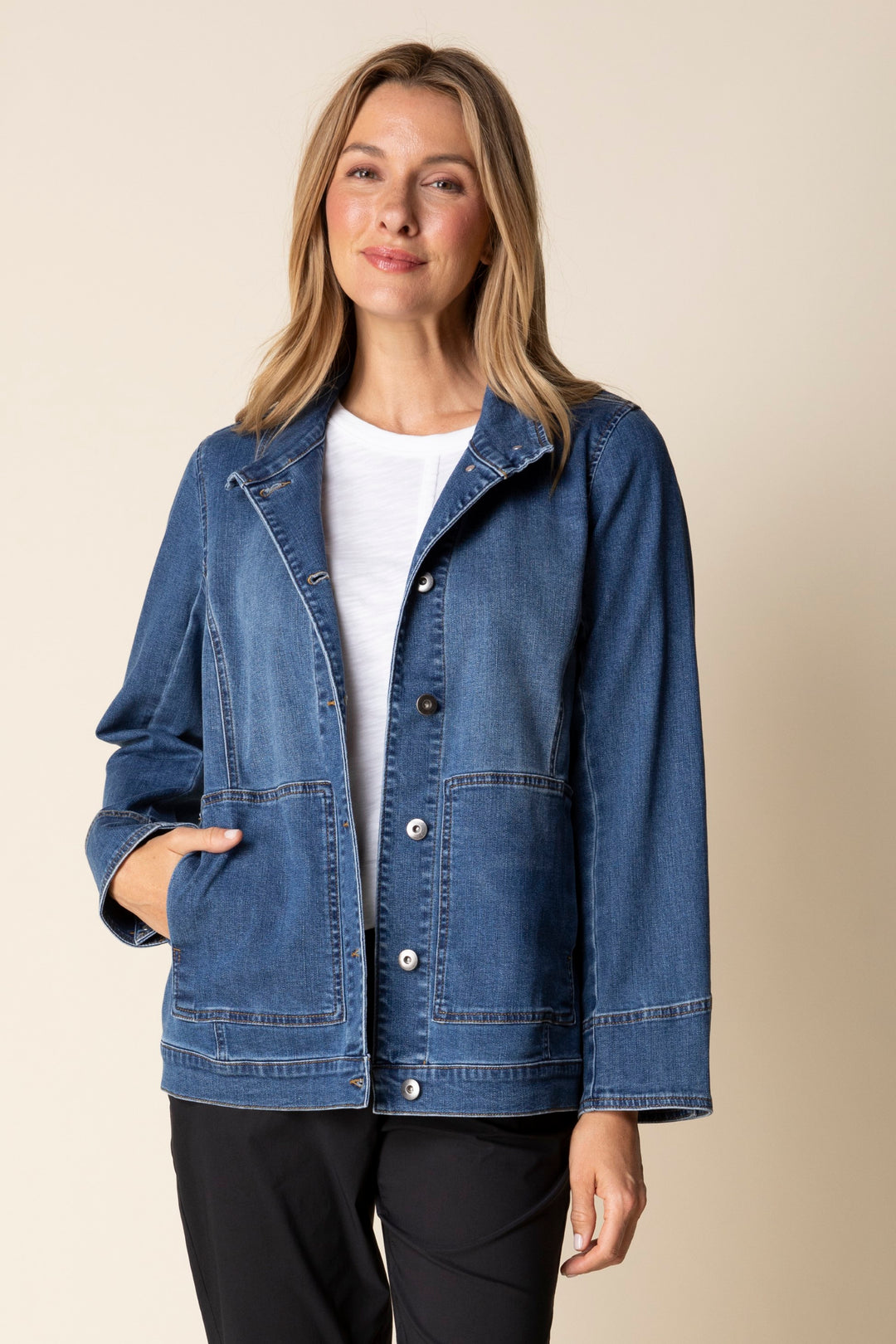 Stretch Denim Adventure Jacket