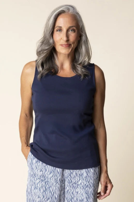 Cozy Rib Solid Layering Tank