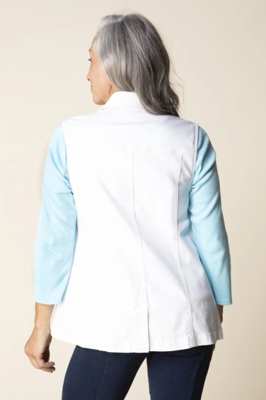 Stretch Denim Vest