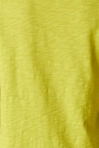 Cotton Pebble Princess Seamed Tee