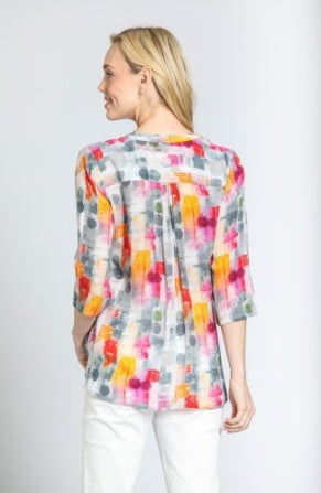 Multi Meaning V Blouse with Tassel