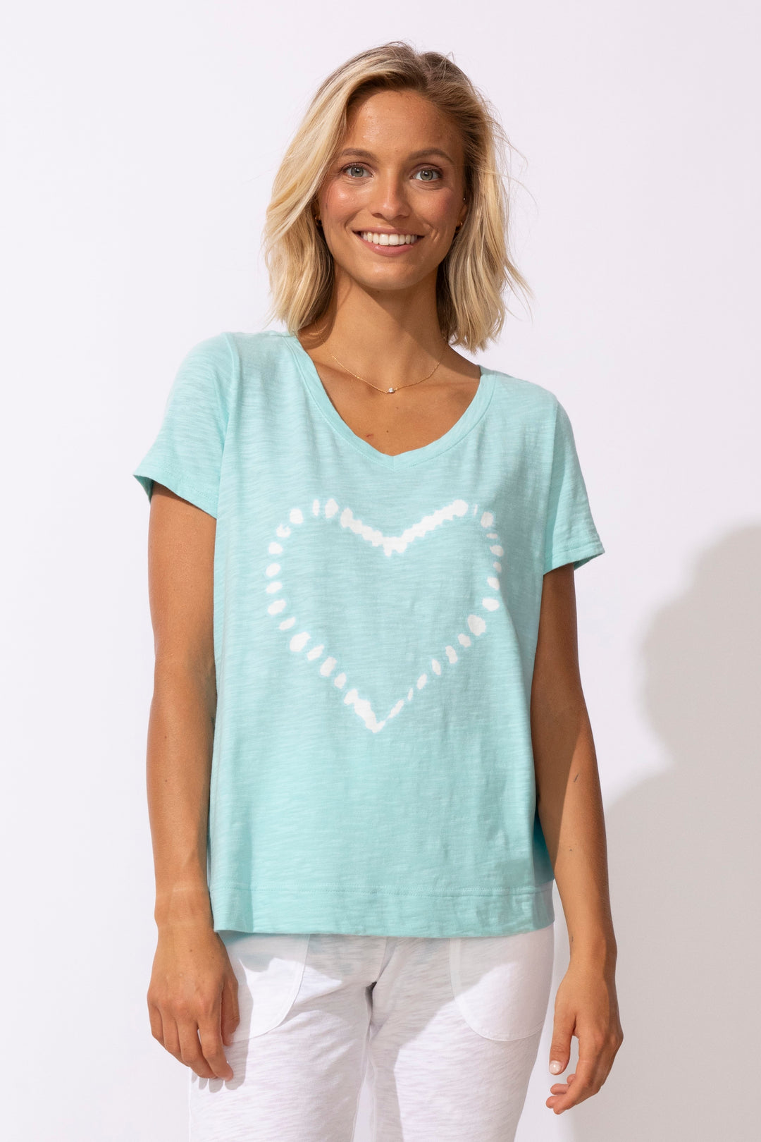 Destination Heart V-Neck Tee