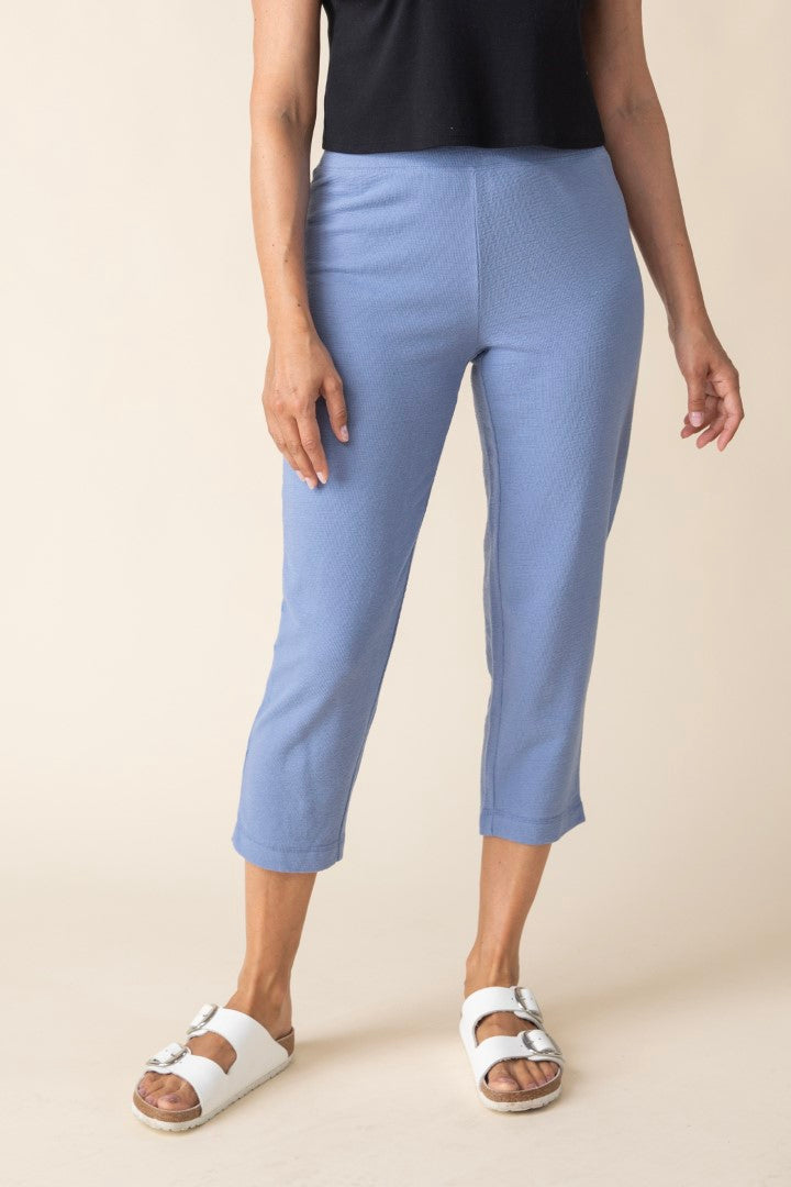 Weekend Terry Easy Capri Pant