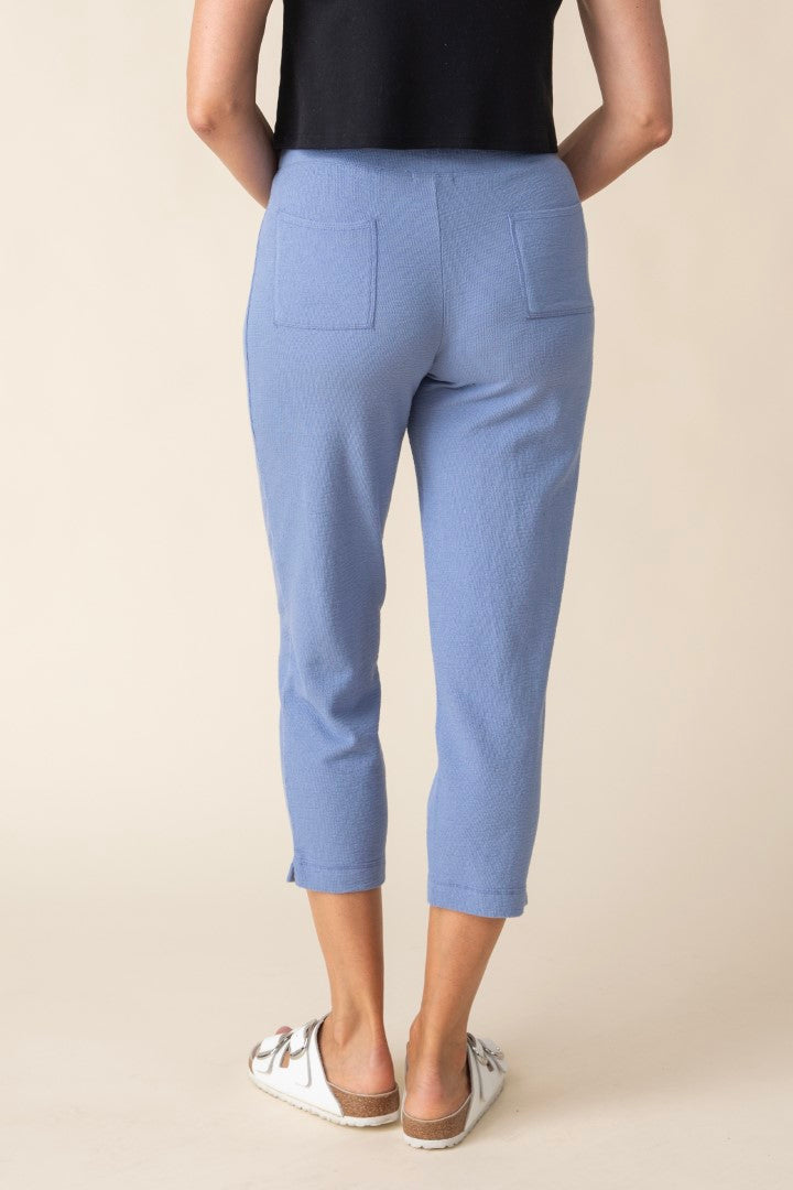 Weekend Terry Easy Capri Pant