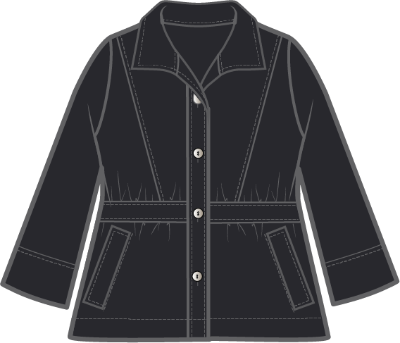 Olivia's Flax Solid Crossroads Jacket