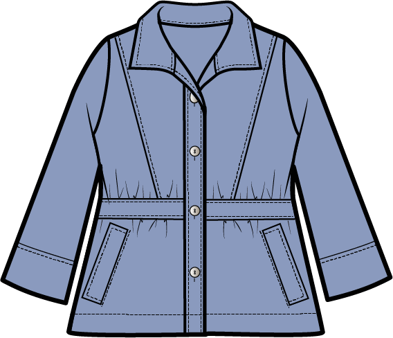 Olivia's Flax Solid Crossroads Jacket